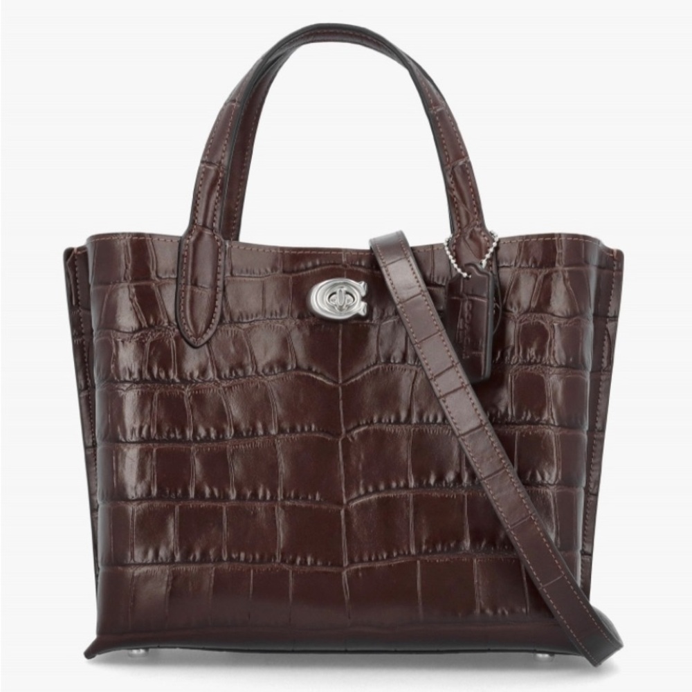 Willow 24 Maple Leather Tote Bag